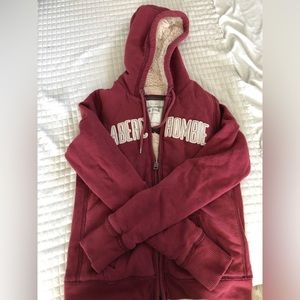 Abercrombie and Fitch zip up hoodie